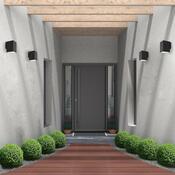 Rabalux 77156 venkovní nástěnné LED svítidlo Urfa, 9W, IP65, černá