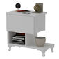 Stolik nocny Cast White