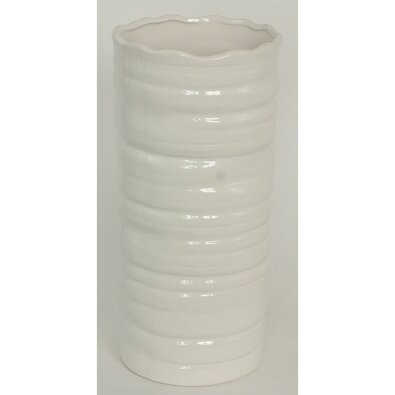 Keramická váza Belmez, biela