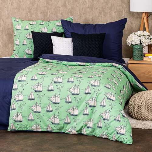 Lenjerie de pat din bumbac 4Home Sail, 140 x 200 cm, 70 x 90 cm