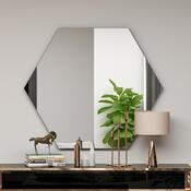 Zrcadlo Zeo Black 60 x 70 cm