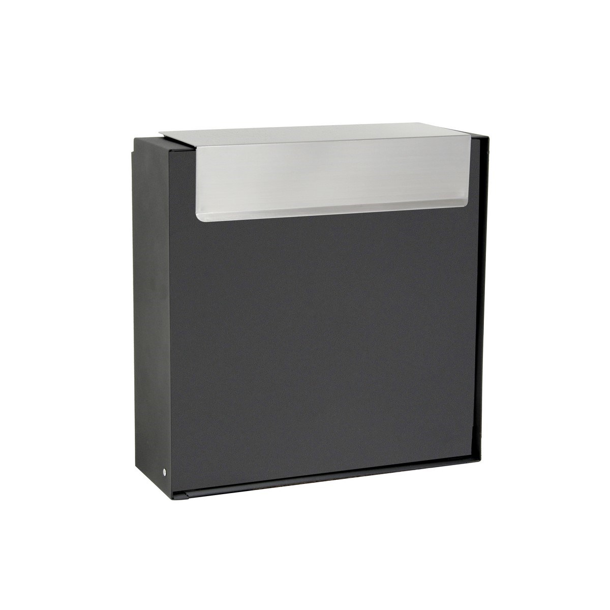 Richter Poštová oceľová schránka Modena, antracitová