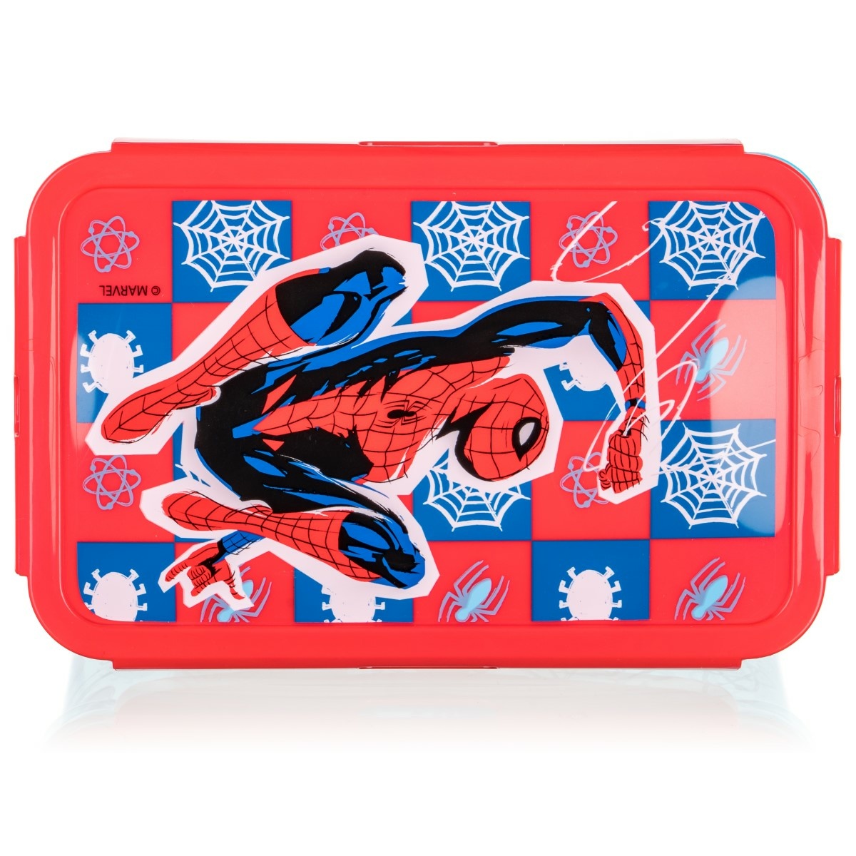 Vetro-plus műanyag hermetikus edény SPIDERMAN 1,19l, piros