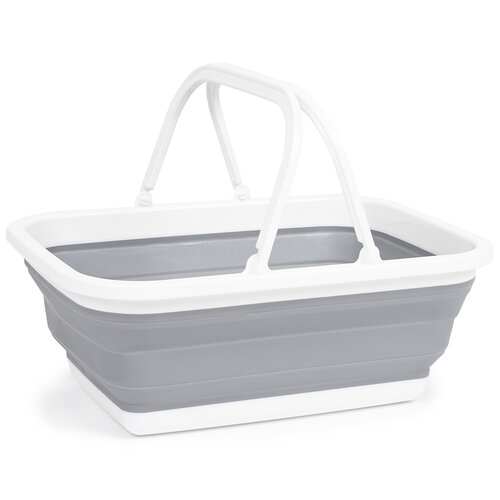 4Home Sklopna silikonska nakupovalna košaricaClean