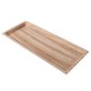Lesen pladenj Natur naravni, 45 x 3,5 x 19 cm