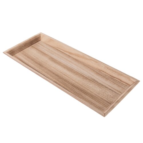 Lesena pladenj Natur naravna, 45 x 3,5 x 19 cm