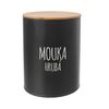 Orion Pločevinasta posoda za grobo moko BLACK