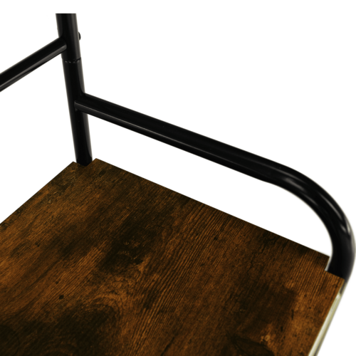 Obesek z botníkom Kelam, 79 x 32 x 185 cm