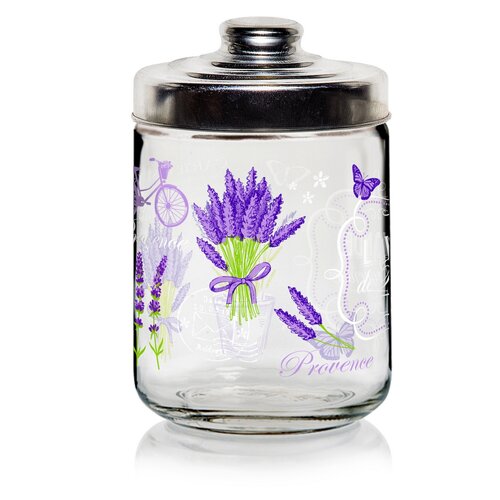 Cerve Набір скляних ємностей з 3 предметів Lavande, 800 мл