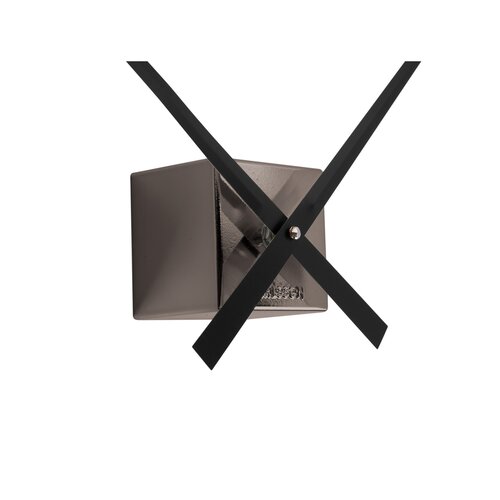 Karlsson KA5974GY dizajnové nástenné nalepovacie hodiny sivá, pr. 80 cm