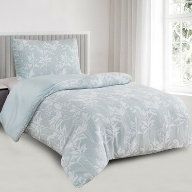 Alabama zöld jacquard ágynemű, 140 x 200 cm, 70 x90 cm