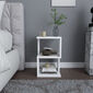 Stolik nocny Carter White