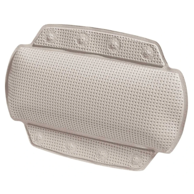 Spirella Badewannenkissen ALASKA, hellbraun, 32 x 23 cm