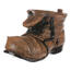 Blumenübertopf Schuh, 21 x 11 x 11 cm, Polyresinbraun  ,