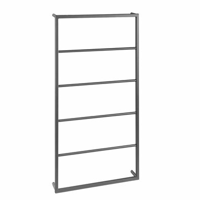 SAPHO Ska502 Ska fali törölközőtartó 60 x 115 x 10cm, fekete matt
