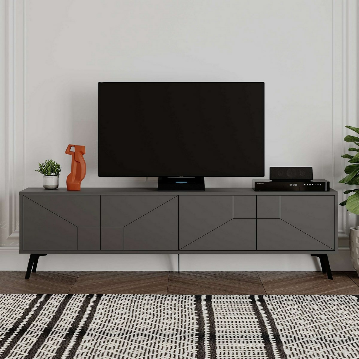 Televízny stolík Dune Anthracite
