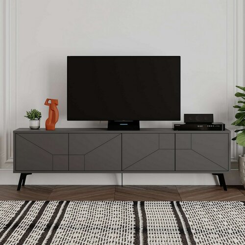 Stolik pod telewizor Dune Anthracite