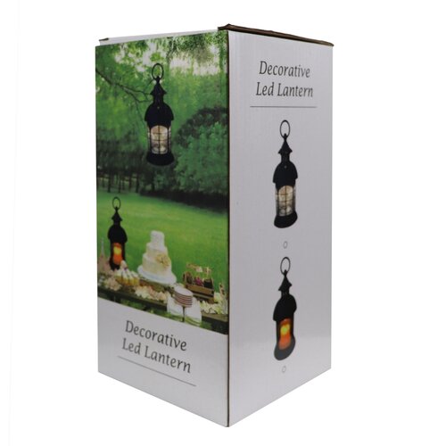 Domarex Night  LED lámpás fekete, 12 x 12 x 23,5 cm