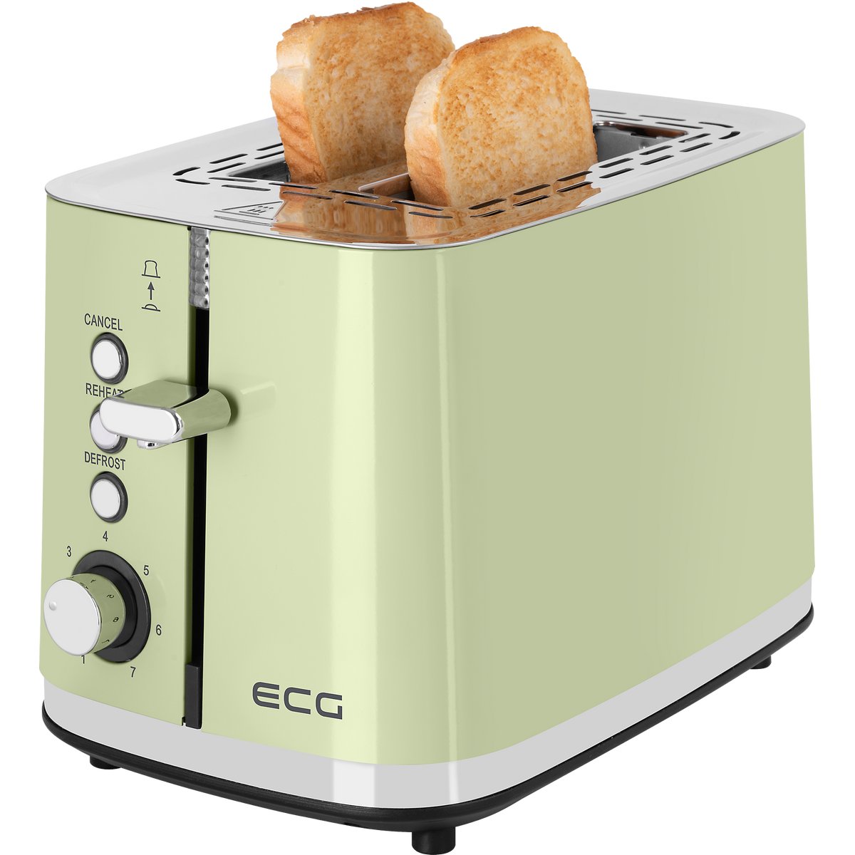 ECG ST 2766 Vintage Olive toster