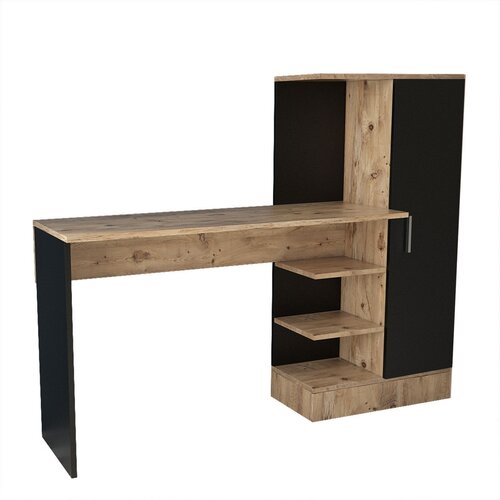 Comi Atlantic Pine and Black íróasztal
