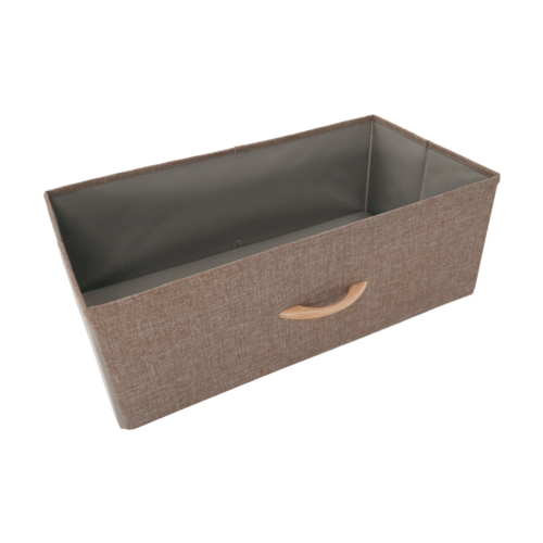 Komoda z szufladami z tkaniny HAZEL TYP 2, brązowy