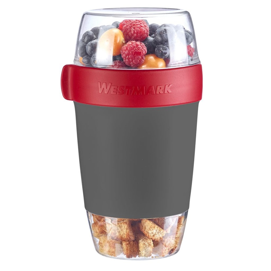 Westmark Háromrészes ételtartó edény, 1150 ml, antracit termék 2. képe