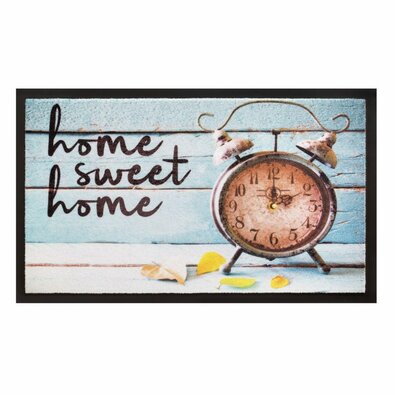 Covoraș Home Sweet Home Clock, 45 x 75 cm