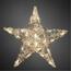Karácsonyi 5 ágú csillag átmérő 16 cm, 24 LED