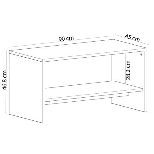 Stolik konferencyjny Apollon Black