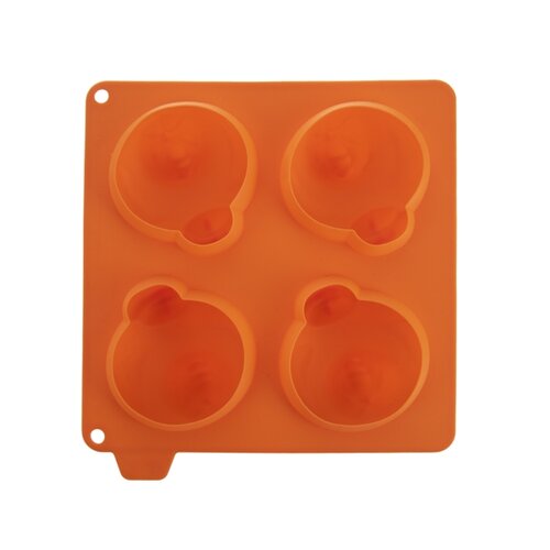 Orion Silikonform für Hühner 4, orange