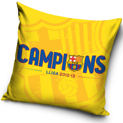 Vankúšik FC Barcelona Campions, 40 x 40 cm