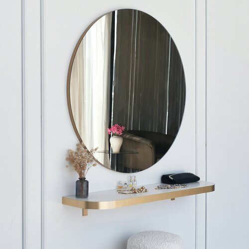 Spiegel Gold 90 cm