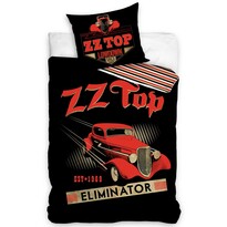 ZZ Top Eliminator pamut ágynemű, 140 x 200 cm, 70 x 90 cm