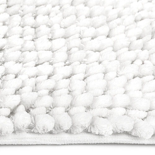 Kopalna preproga Ella micro bela, 40 x 50 cm