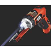 Aku šroubovák 3,6 V, Black and Decker AS36LN, oranžová