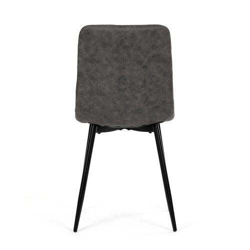 Scaun de sufragerie Vintage CT-281 BK3, negru