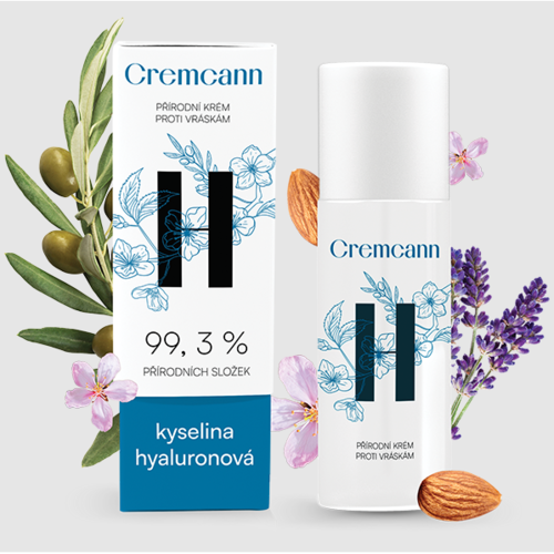 Fotografie Annabis Cremcann Hyaluron pleťový krém, 50 ml