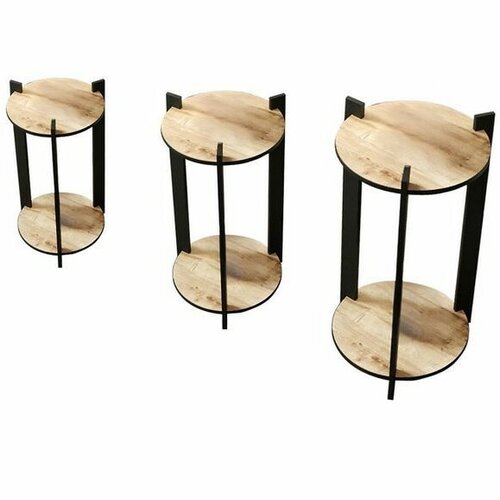 Blumenständer Flower Desk Round – Oak