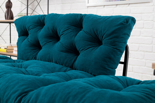 Canapea pat Nitta Petrol Blue