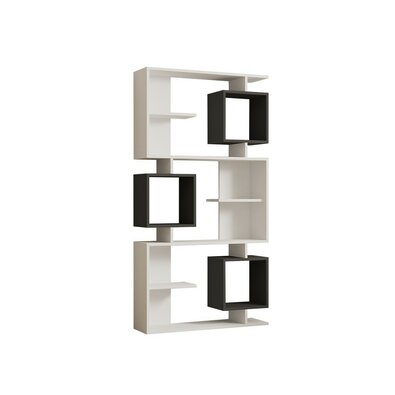 Knižnica Icardi Anthracite and White