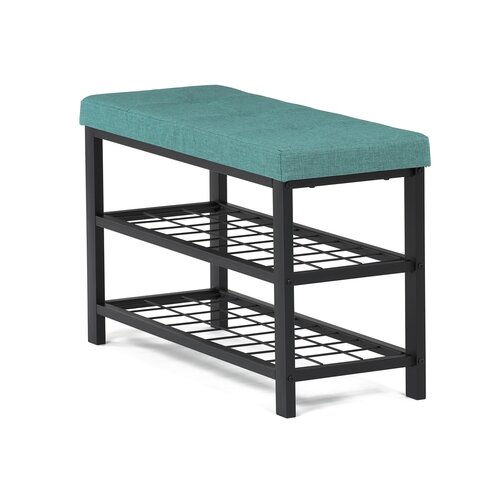 Raft pentru pantofi cu 2 rafturi, verde