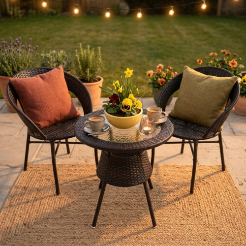 Set de mobilier de grădină Bistro, 3 piese
