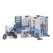 Bruder 62732 BWorld Policijska postaja zmotociklom, 1:16