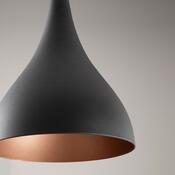 Lampa wisząca Berceste - N-1395, czarny