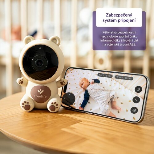 TrueLife NannyCam S3 Inteligentna niania dodziecka