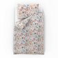 Lenjerie de pat Kvalitex Satin Luxury Collection Coral garden, 140 x 200 cm, 70 x 90 cm