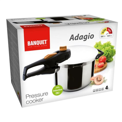 Oală sub presiune Banquet Adagio 4 l