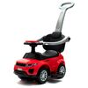 Baby Mix Odpychacz dla dzieci z prowadnicą SUV 3w1, czerwony