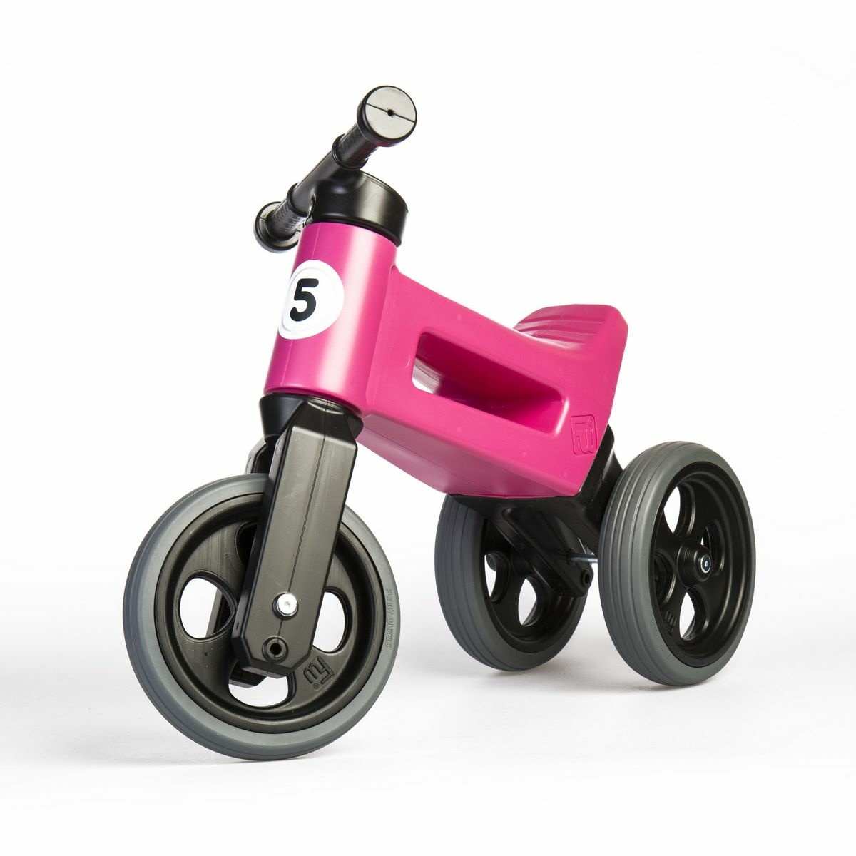 Teddies Odrážedlo Funny wheels Rider Sport 2v1, růžová