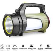 Retlux RPL 87 Ručné nabíjacie LED svietidlo, dosvit 150 m, výdrž 20 hodín